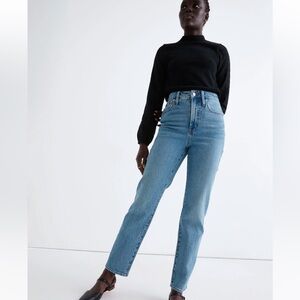 Madewell Curvy Perfect Vintage Straight Jeans